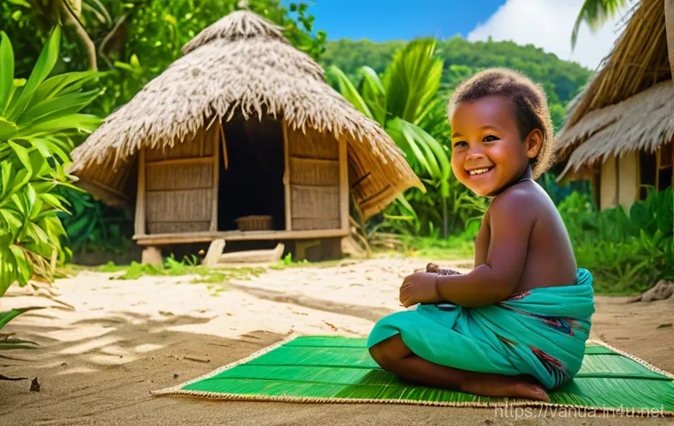 바누아투에서의 전통적인 약초 사용법 - A vibrant scene depicting a traditional Kava ceremony within a communal open-air structure in a Vanu... 바누아투에서의 전통적인 약초 사용법 - A vibrant scene depicting a traditional Kava ceremony within a communal open-air structure in a Vanu...